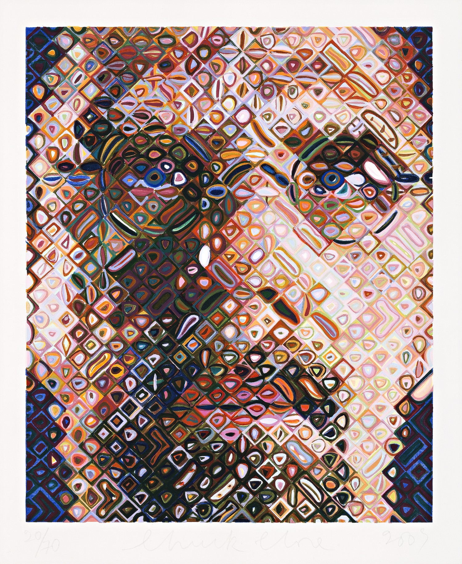 SELF PORTRAIT WOODCUT, 2009 | Deutscher and Hackett